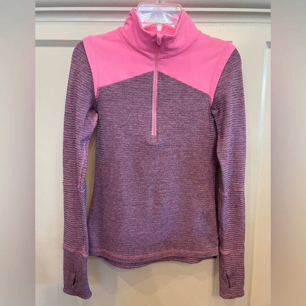 Ivivva Girls Quarter Zip Athletic Top Size 10
